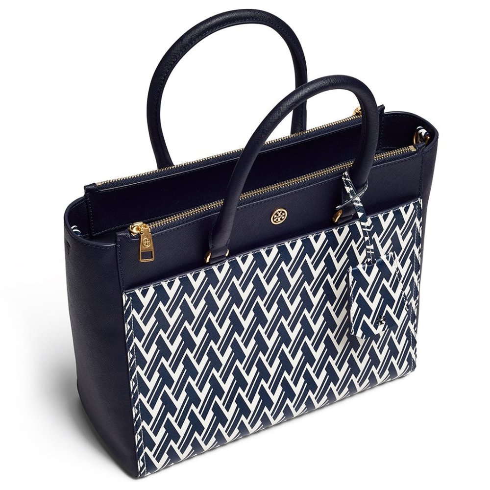 Tory Burch Robinson Double Zip Tote